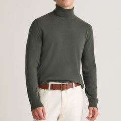 Luxurious Turtleneck Sweater in Mongolian Cashmere