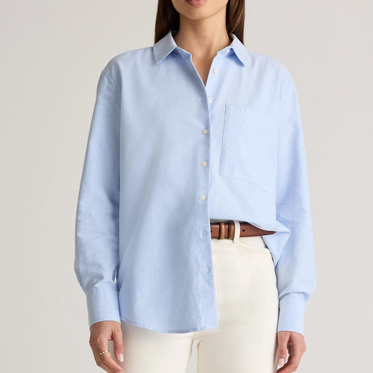 Relaxed Fit Oxford Shirt in Organic Cotton